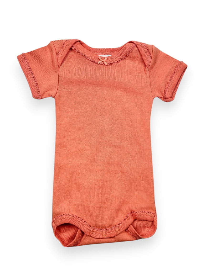 Body manches courtes en lin 3 mois
