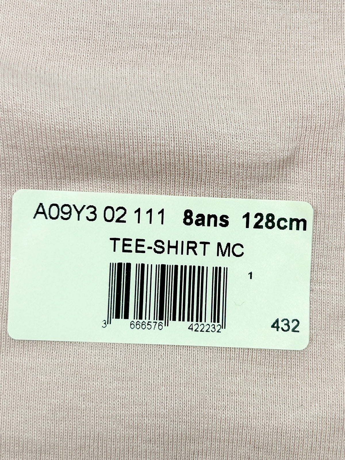 T-shirt manches courtes 8 ans