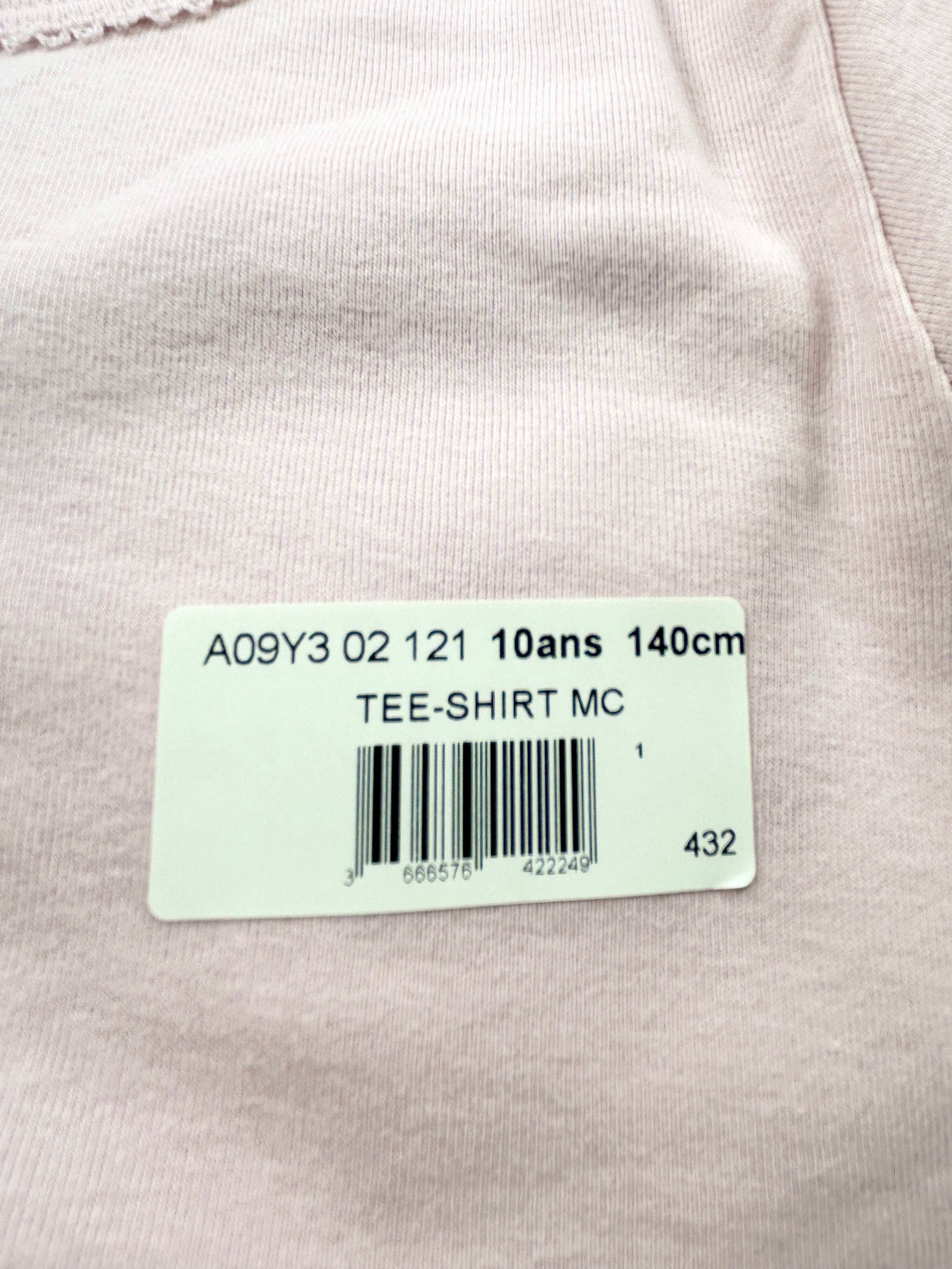 T-shirt manches courtes 10 ans