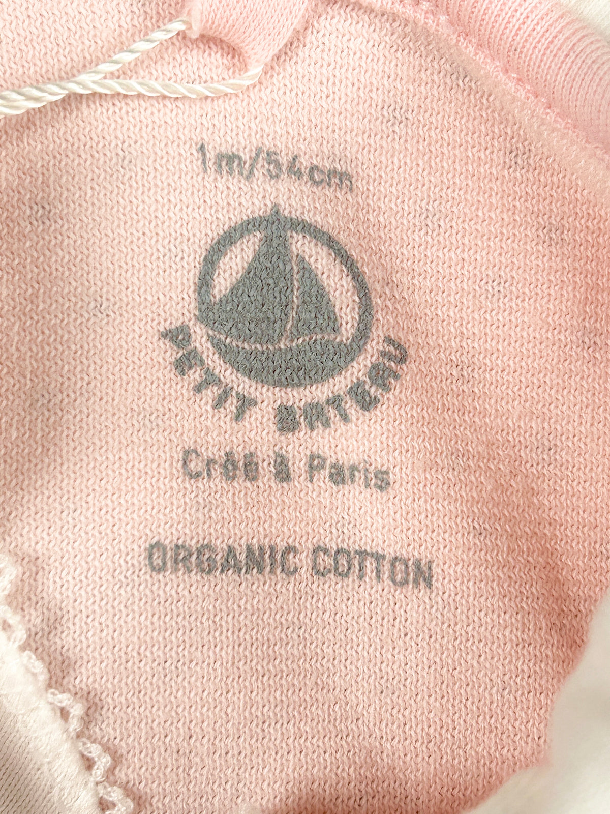 Pyjama velours bébé 1 mois