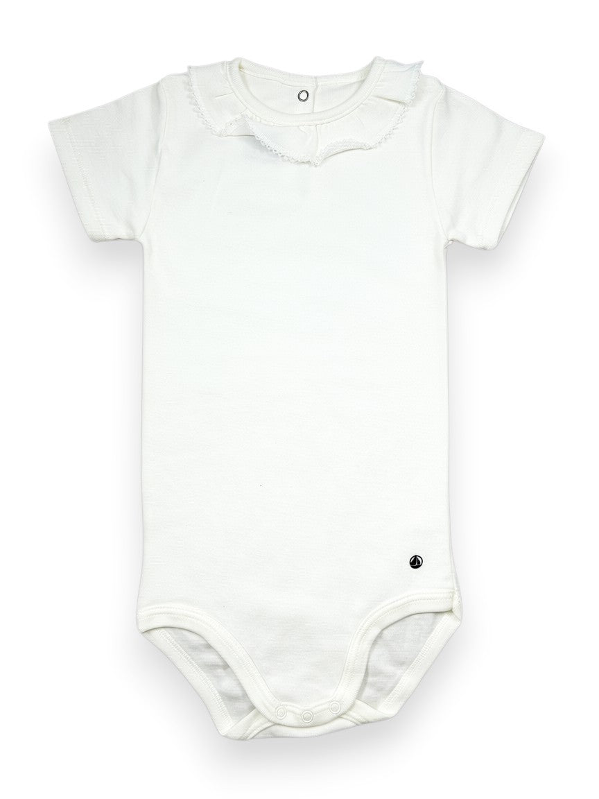 Body manches courtes collerette 36 mois