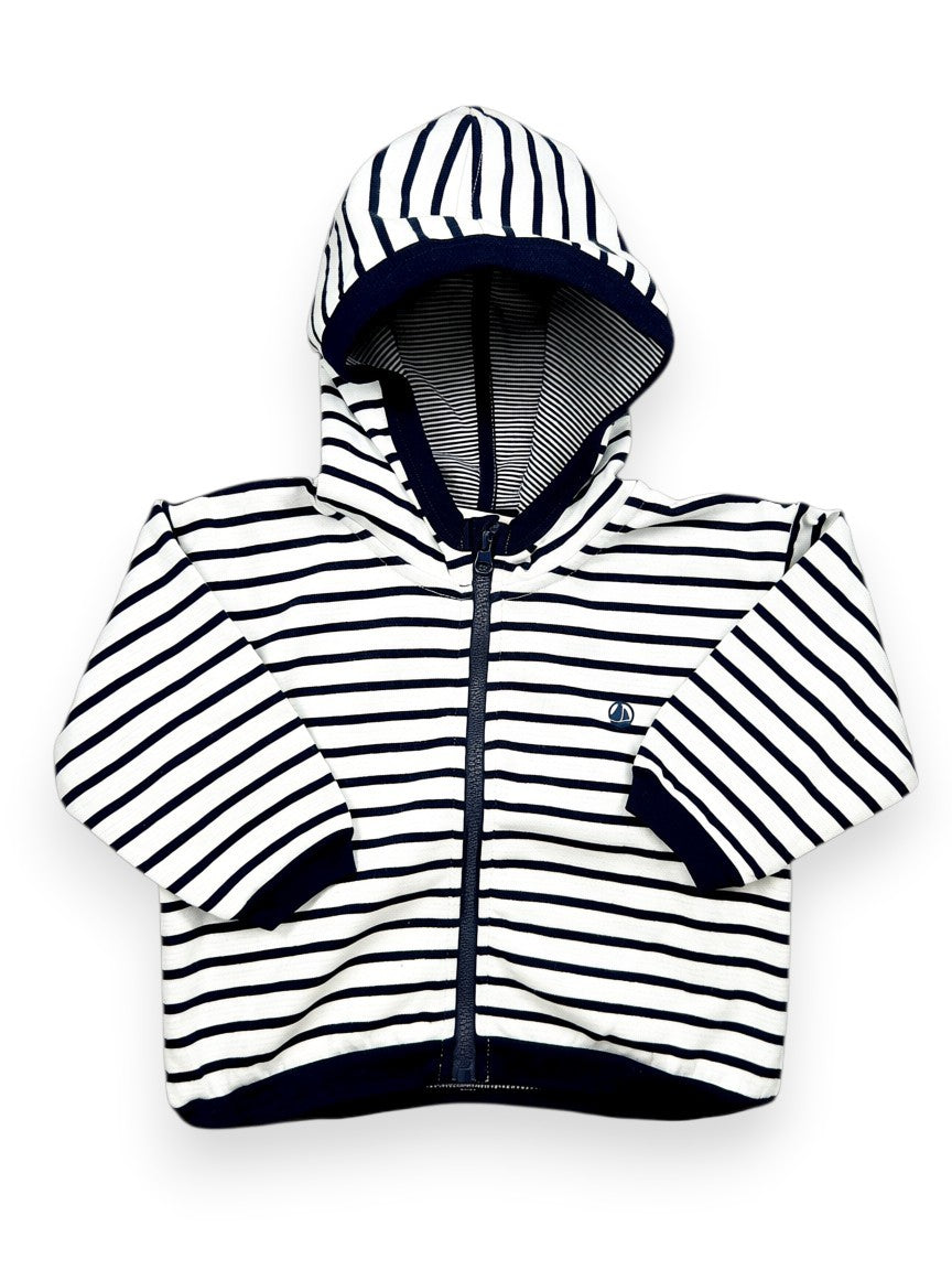 Gilet zippé bébé 18 mois
