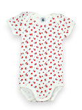 Body manches courtes fleuri 36 mois