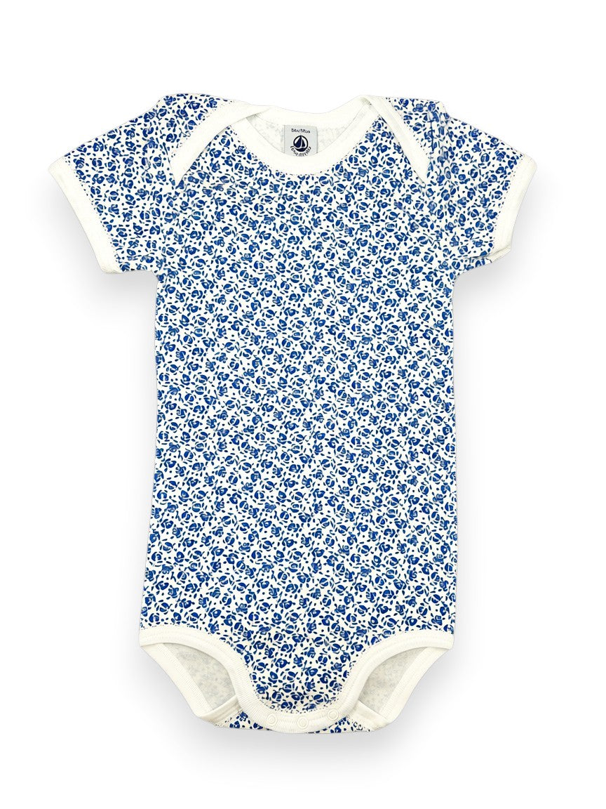 Body manches courtes fleuri 36 mois