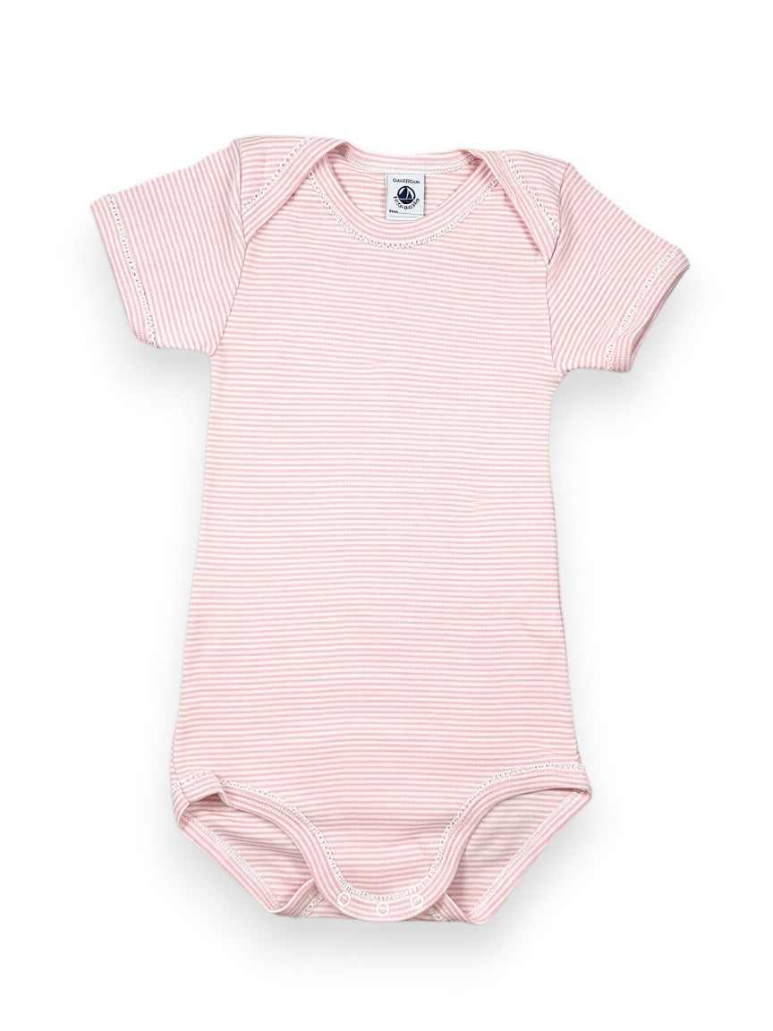 Body manches courtes rayures 4 ans