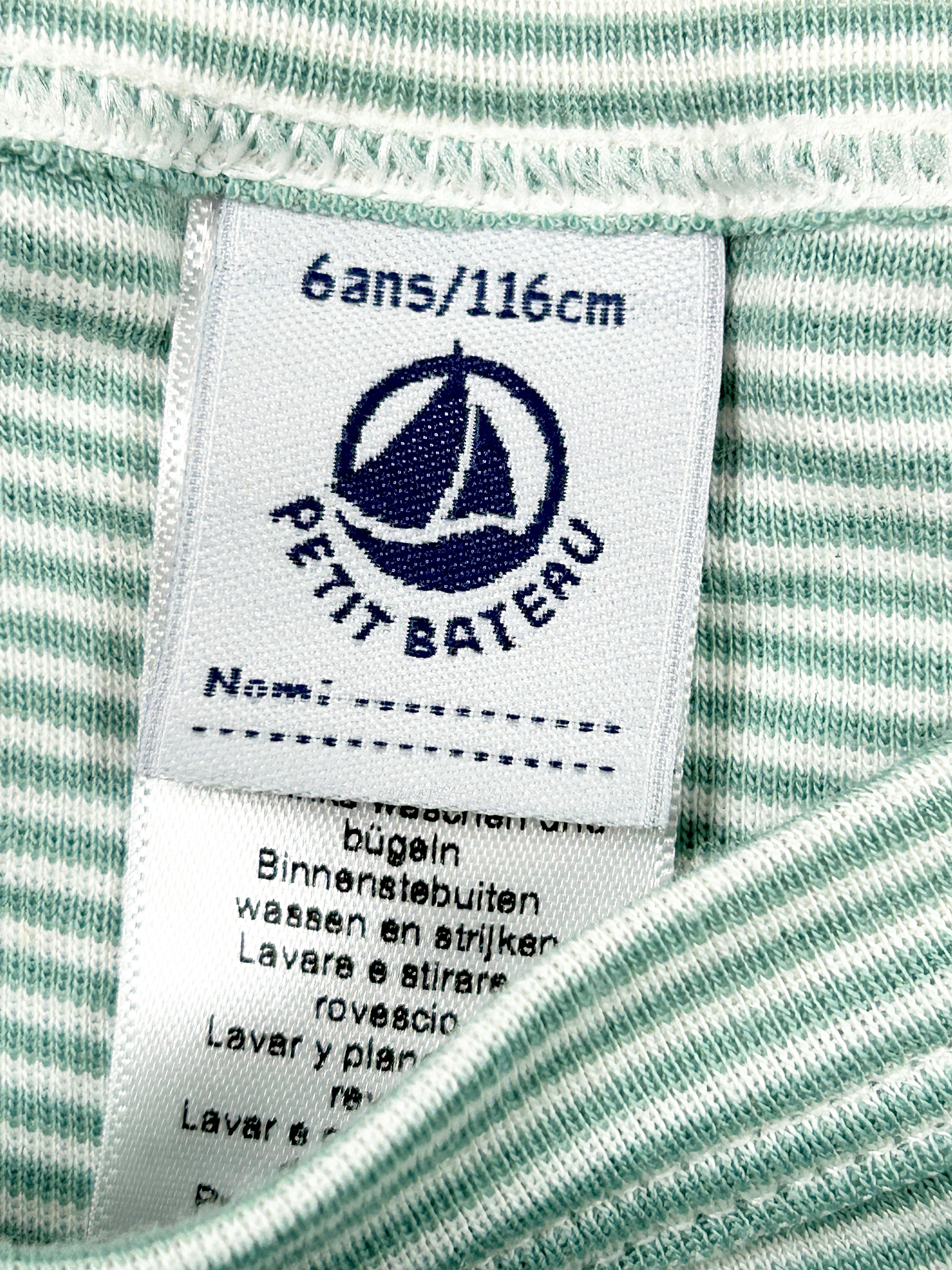 Slip rayures 6 ans