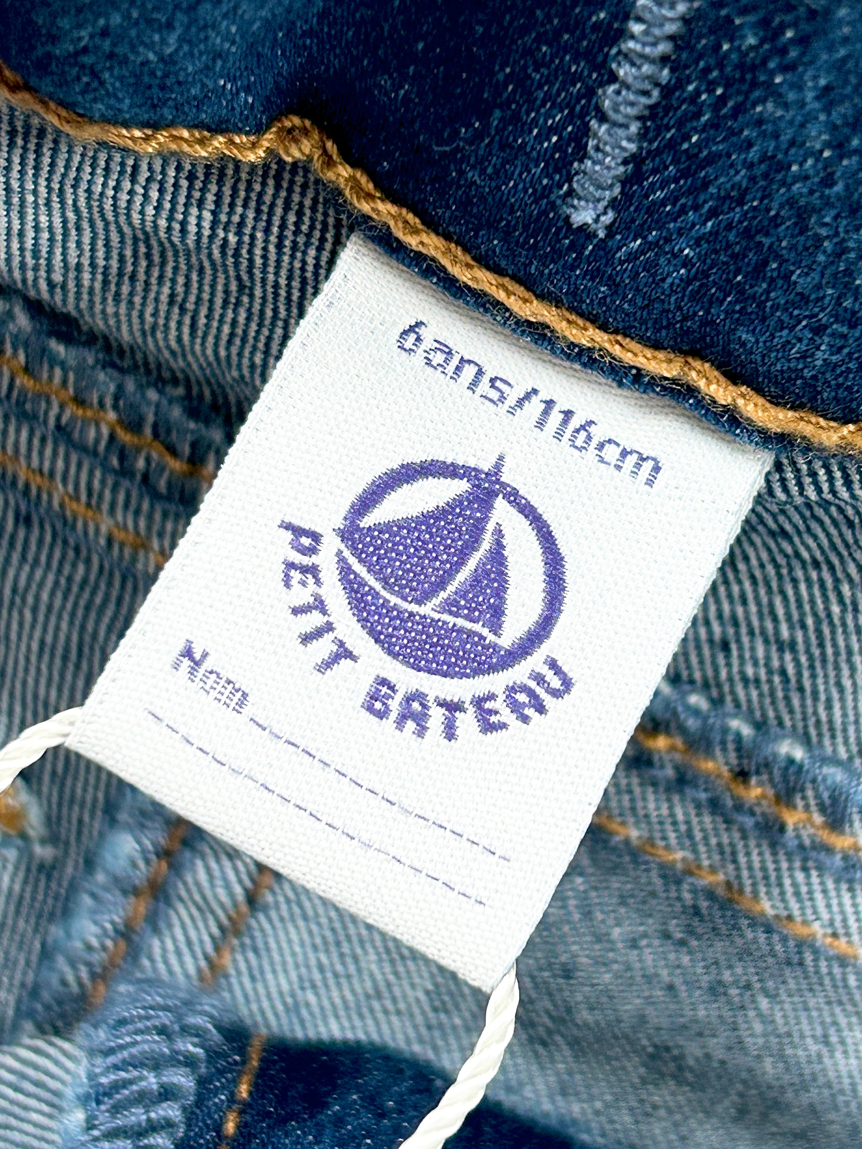 Jeans denim enfant 6 ans