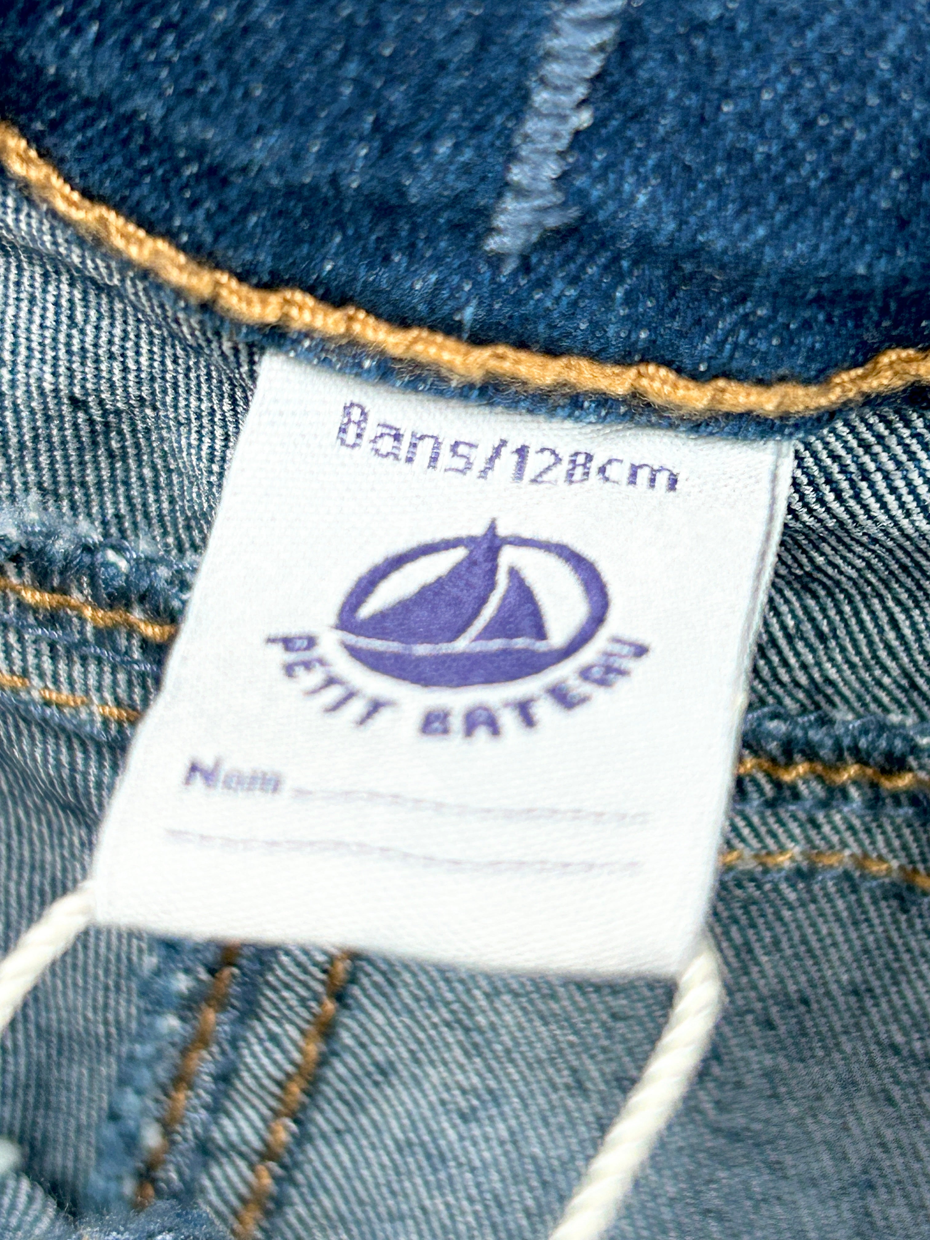 Jeans denim enfant 8 ans