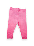 Legging fille rose fuchsia 6 mois