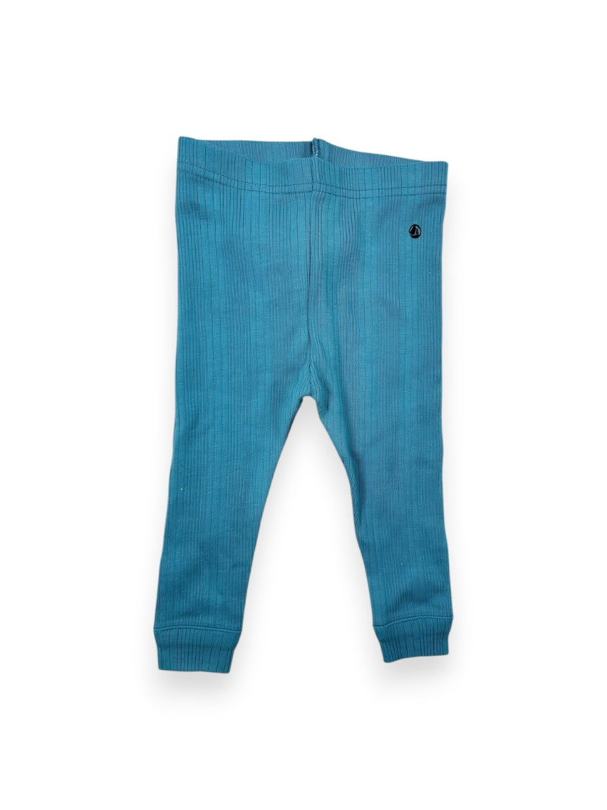 Legging bébé bleu 6 mois