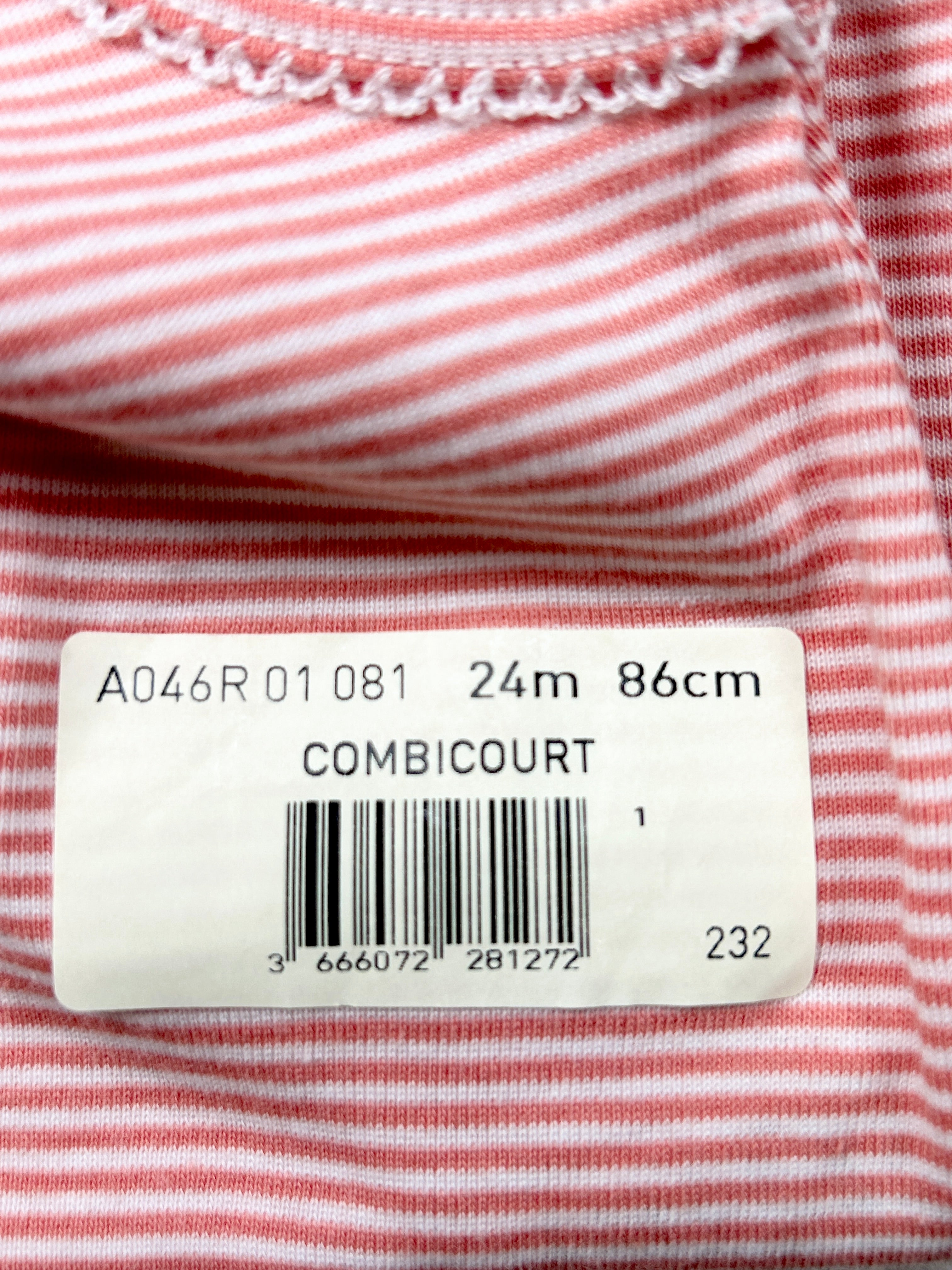 Combinaison courte bébé 24 mois