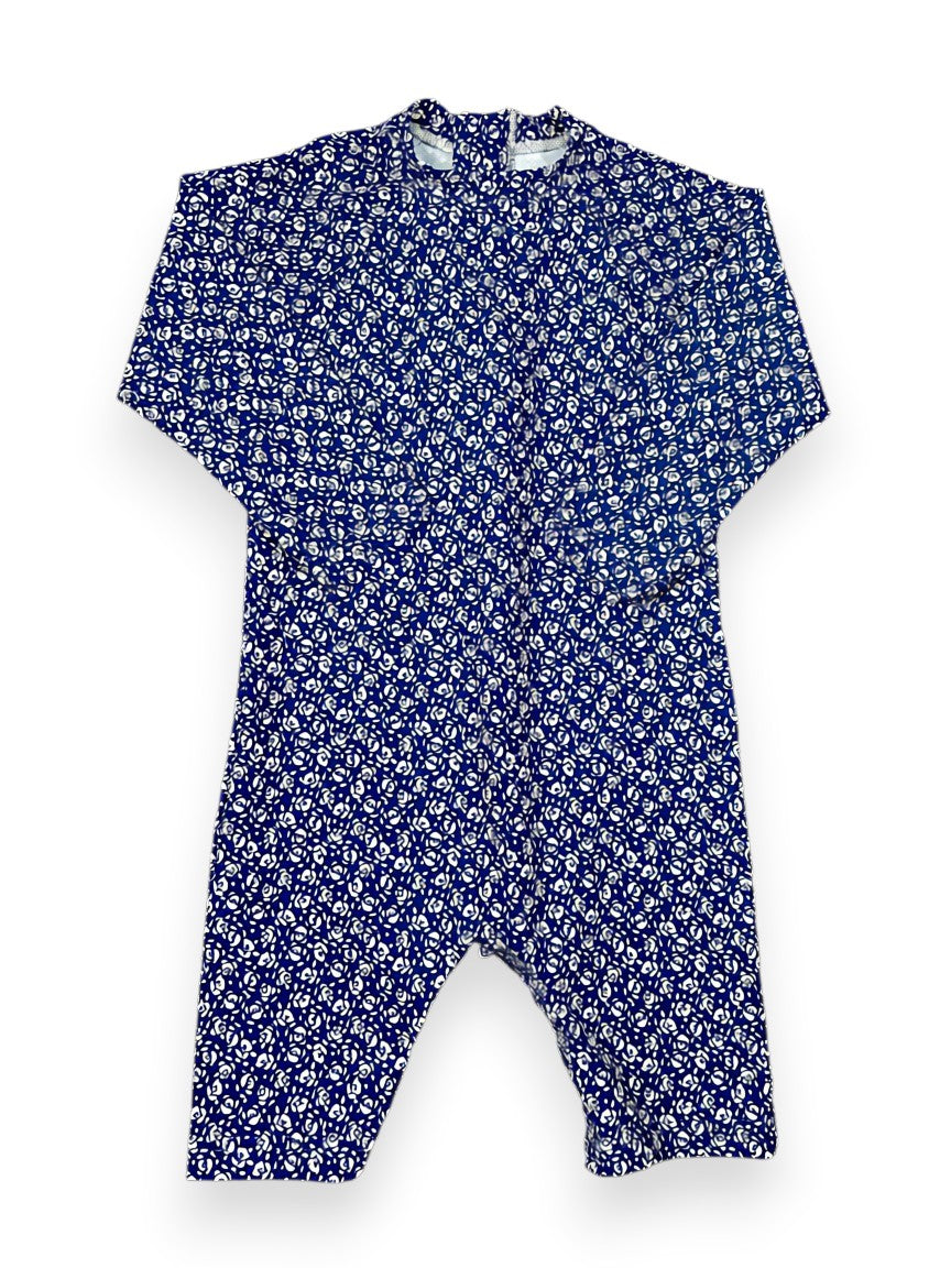 Combinaison anti-UV fleuri 18 mois