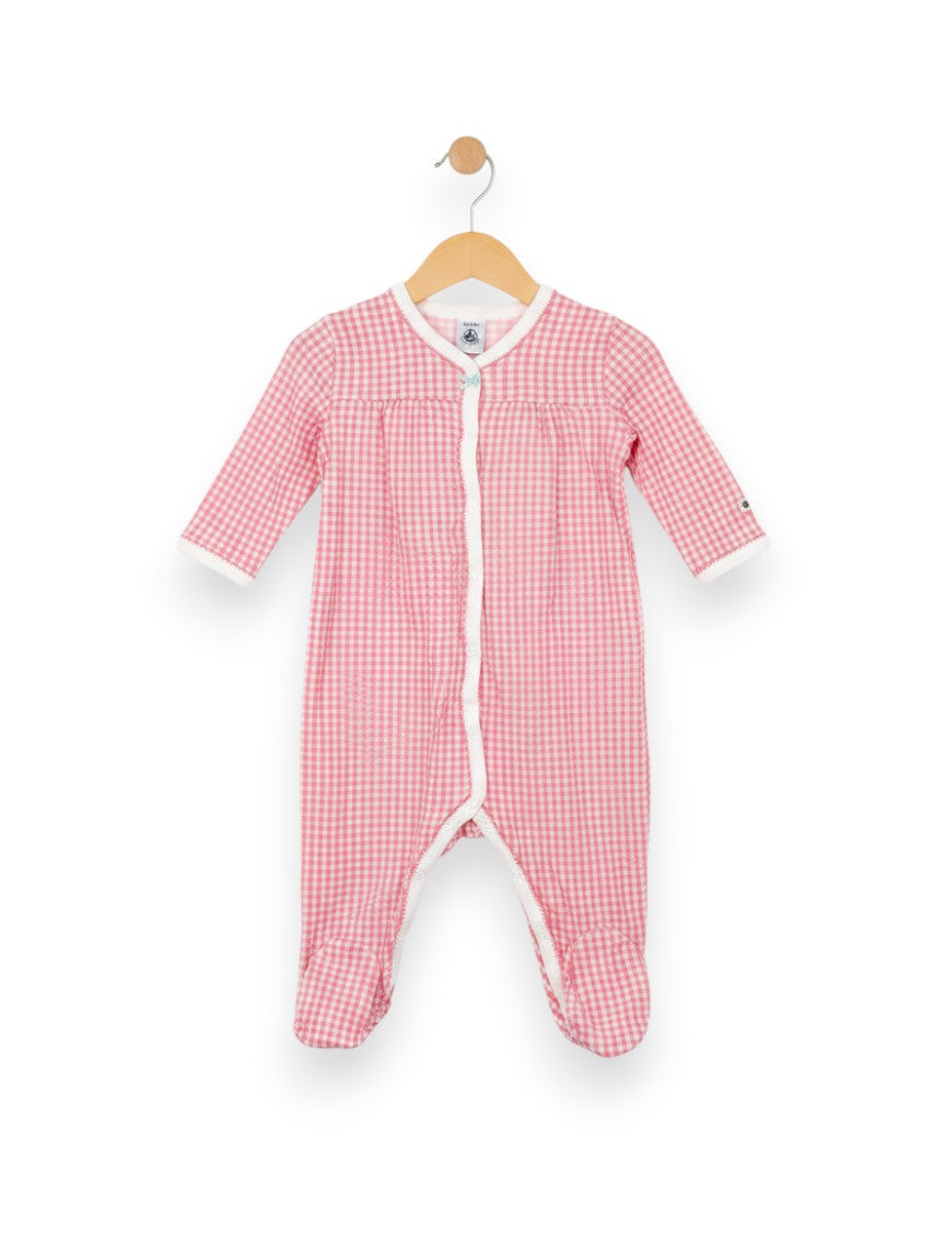 Pyjama enfant carreaux 6 mois