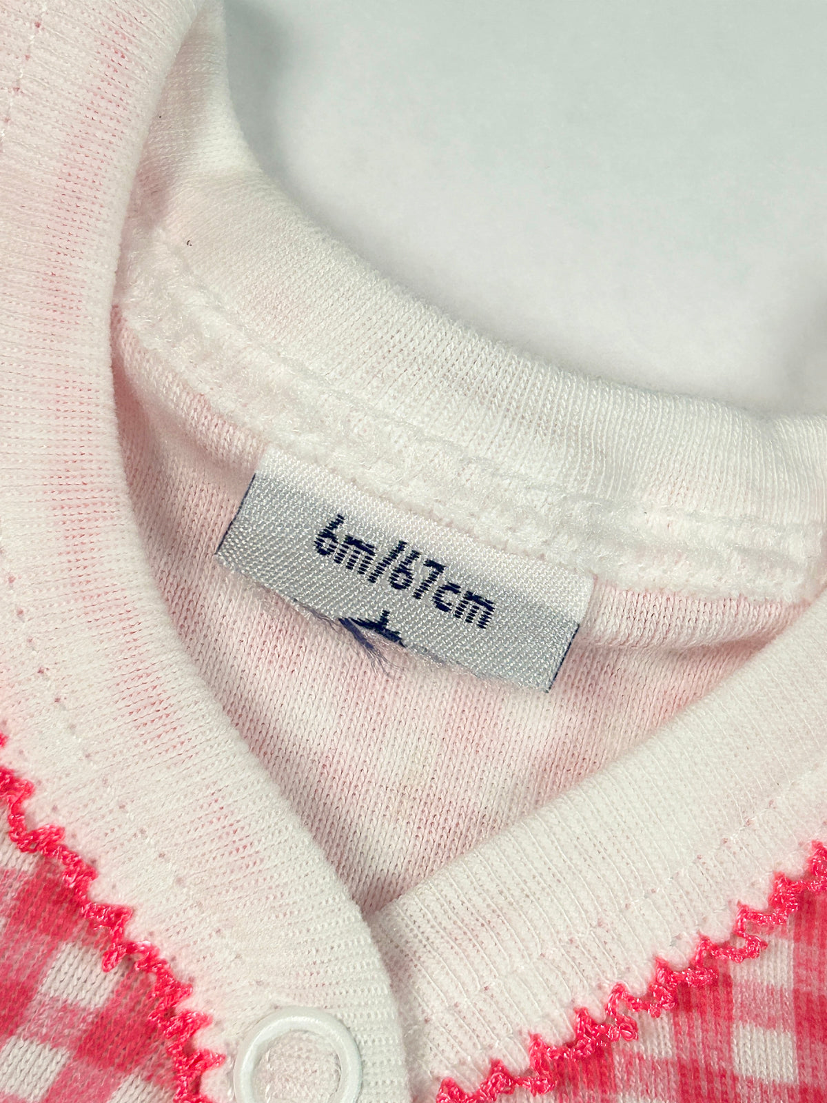 Pyjama enfant carreaux 6 mois