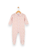 Pyjama enfant col fleuri 24 mois