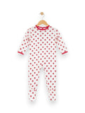 Pyjama enfant bateaux rouges 12 mois