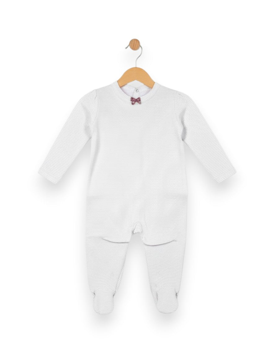 Pyjama bébé rayures 6 mois