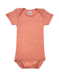 Body manches courtes en lin 24 mois