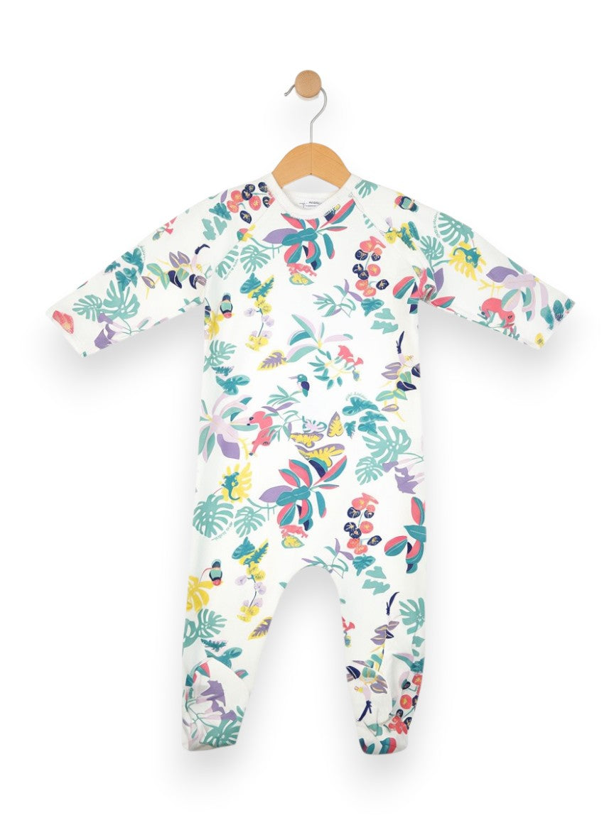 Pyjama bébé fleuri 12 mois