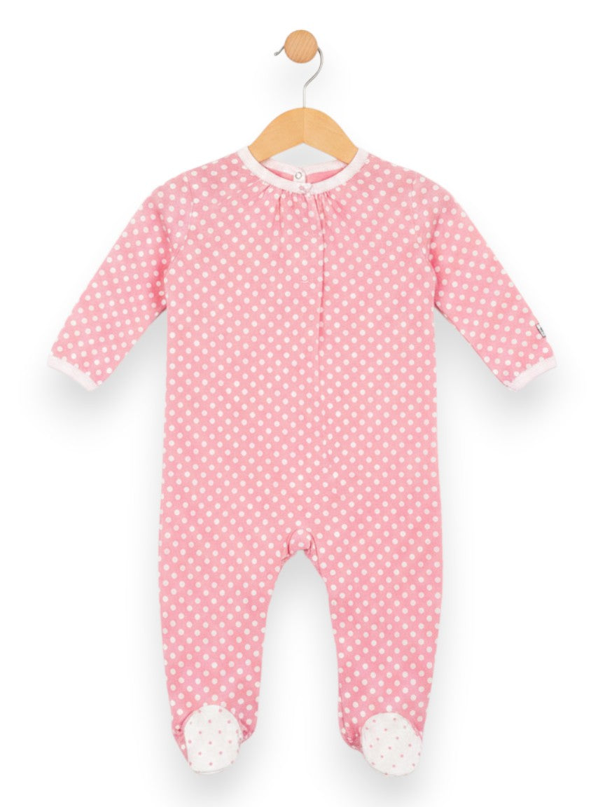 Pyjama bébé pois 12 mois