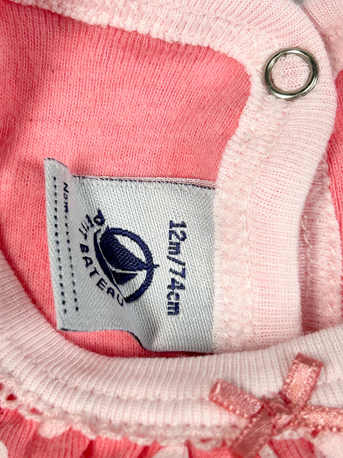 Pyjama bébé pois 12 mois