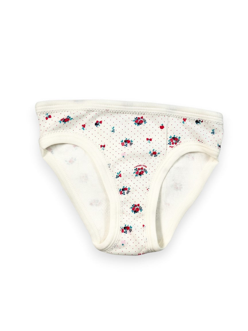 Culotte fille fleurie 10 ans