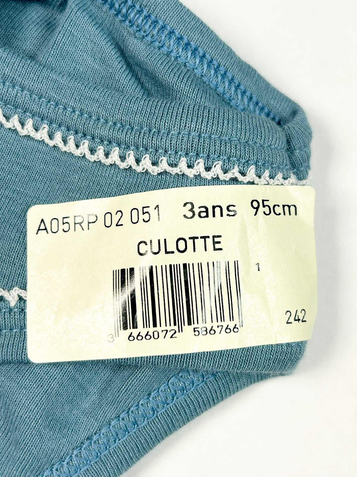 Culotte fille 3 ans