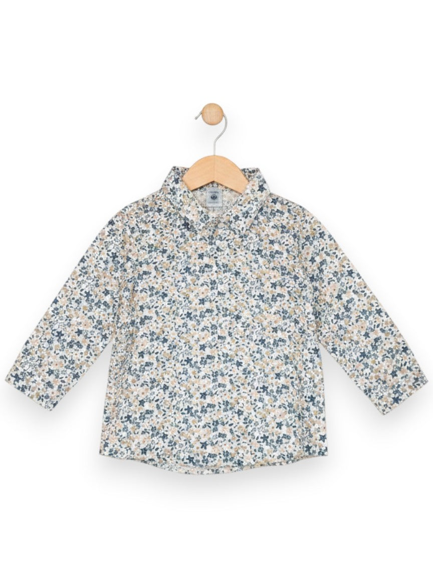 Chemise fleuri 6 mois