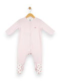 Pyjama fille rayures fleuri 6 mois