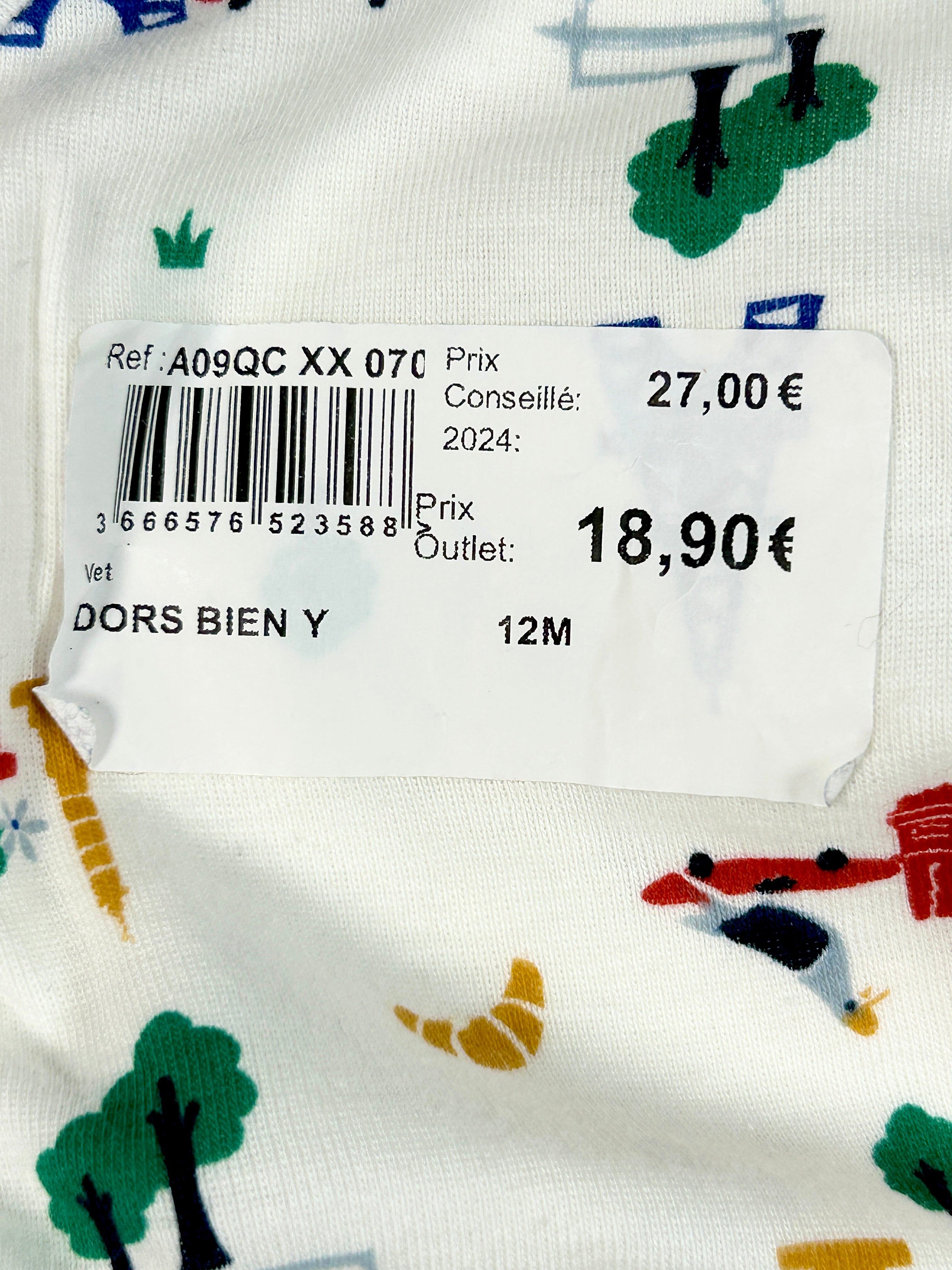 Pyjama bébé garçon 12 mois