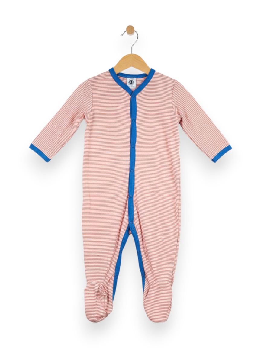 Pyjama garçon rayures 12 mois