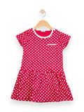 Robe manches courtes pois 6 mois