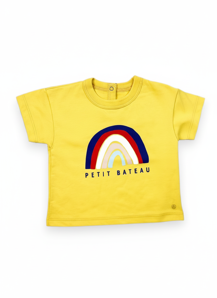 T-shirt manches courtes garçon 3 mois
