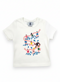 T-shirt manches courtes fille 6 mois