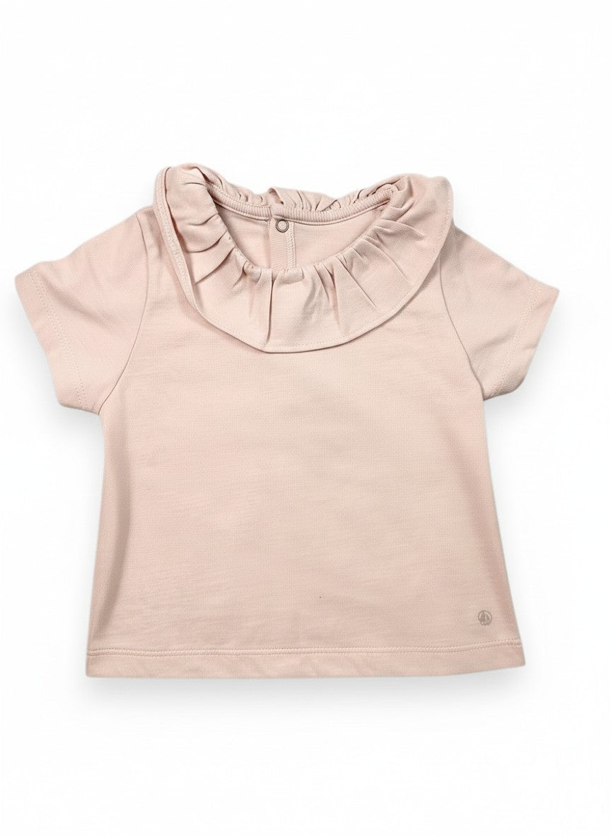 Blouse manches courtes fille 6 mois