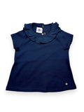 Blouse manches courtes fille 18 mois