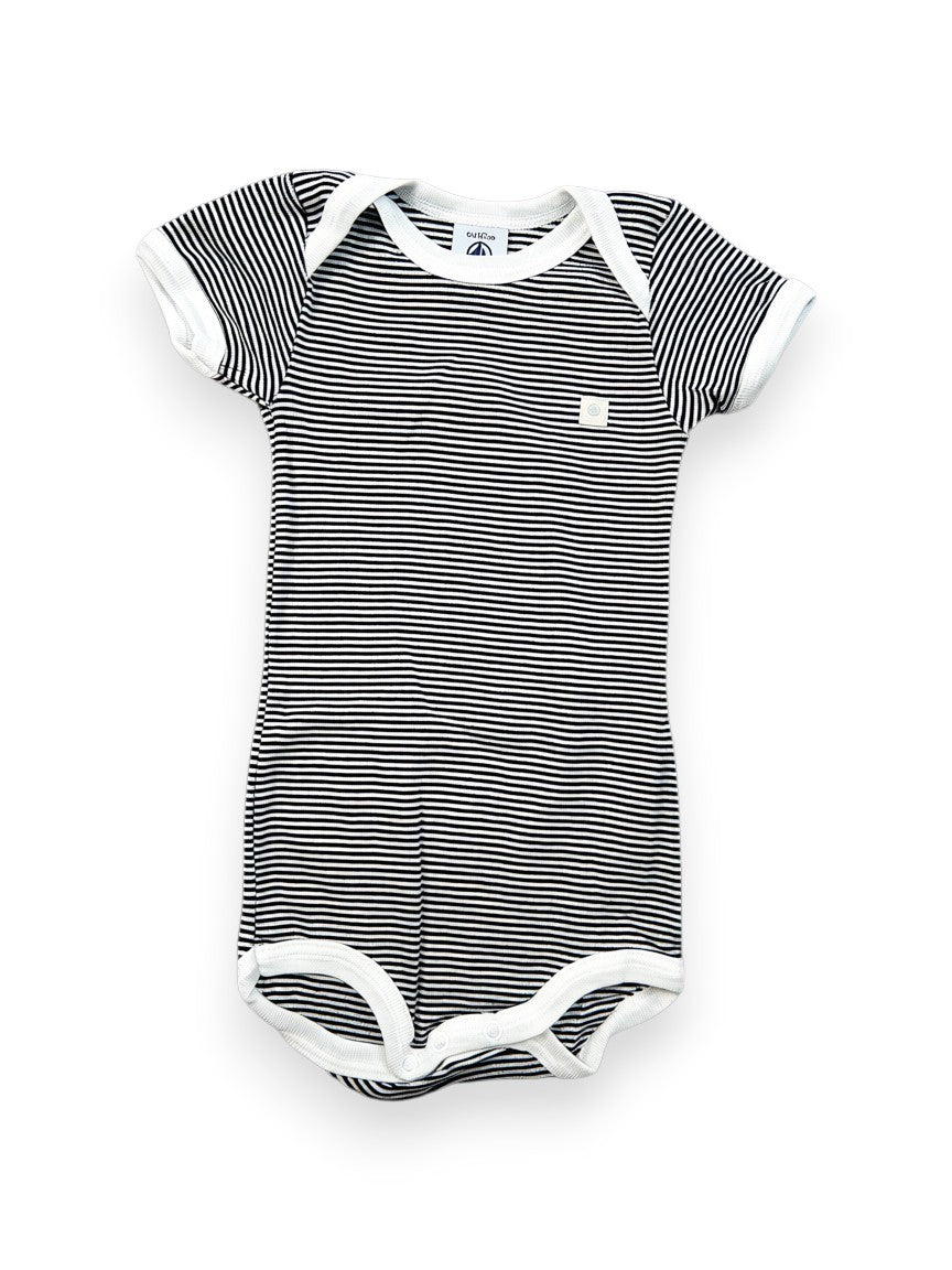 Body manches courtes marinière 6 mois