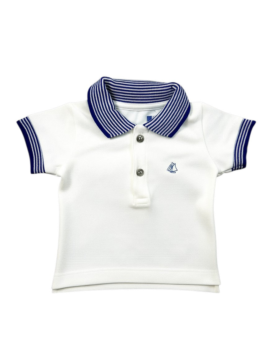 T-shirt Polo manches courtes garçon 3 mois