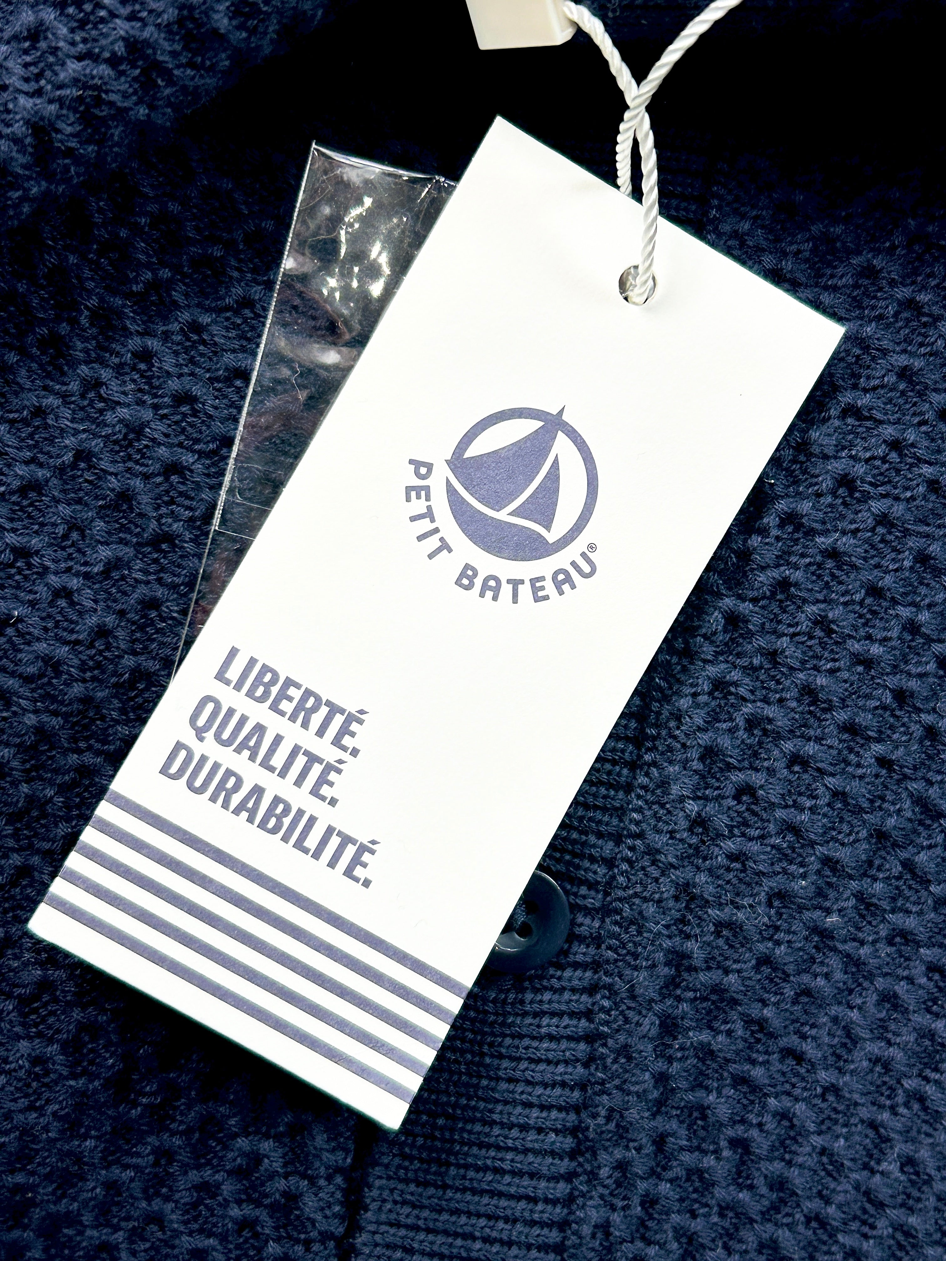 Cardigan Gilet marine 24 mois