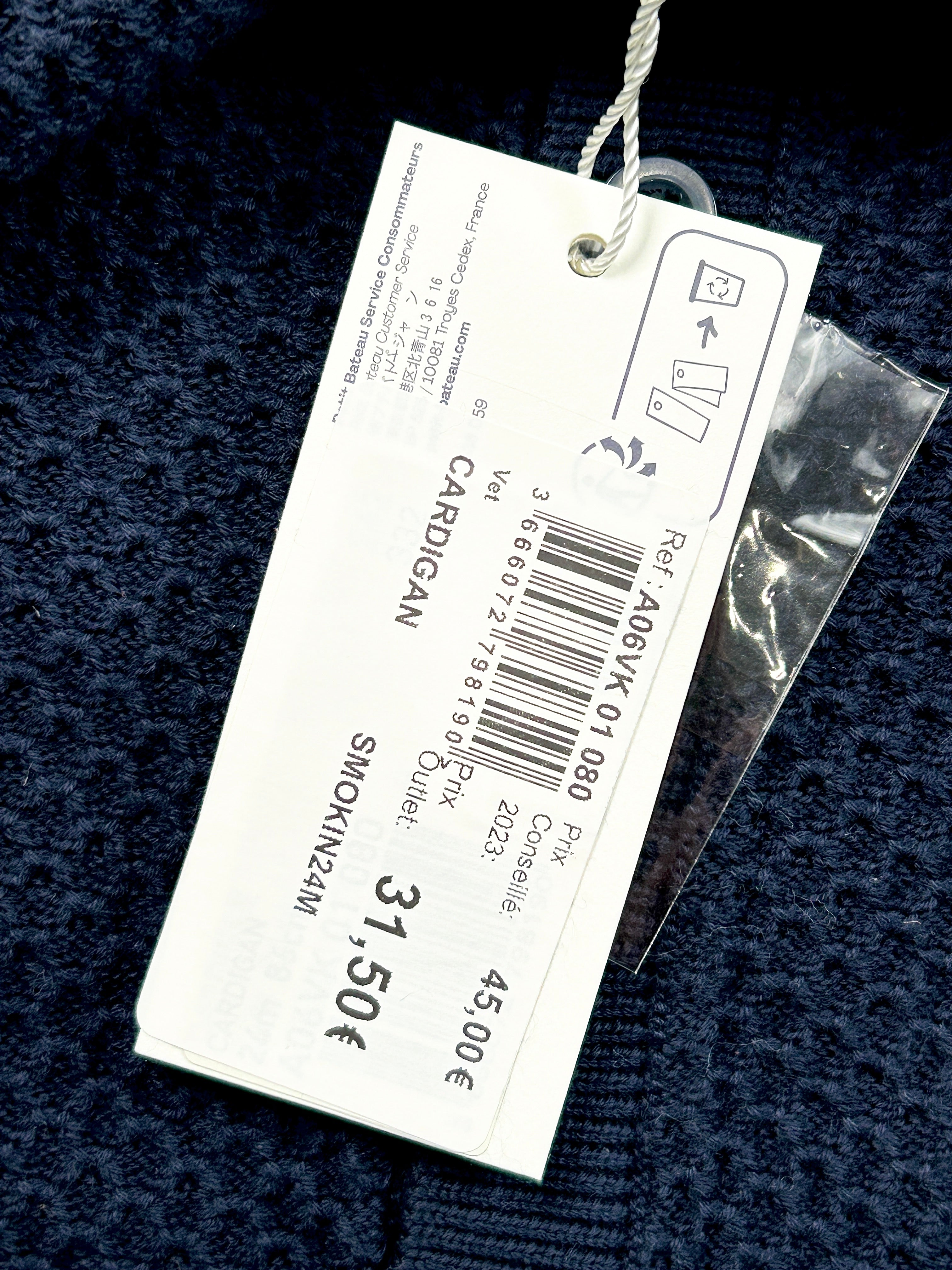 Cardigan Gilet marine 24 mois