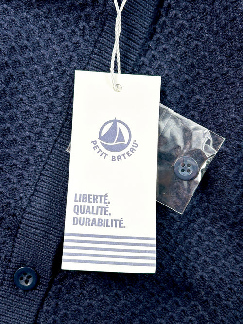 Cardigan Gilet marine 6 ans