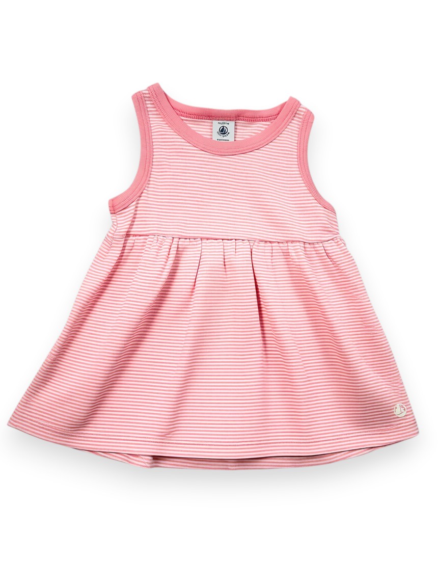 Robe sans manches rayures 6 mois
