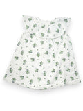 Robe manches longues gaze de coton 6 mois