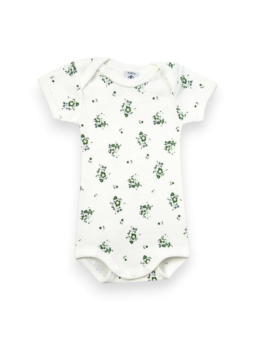 Body manches courtes en lin 3 mois