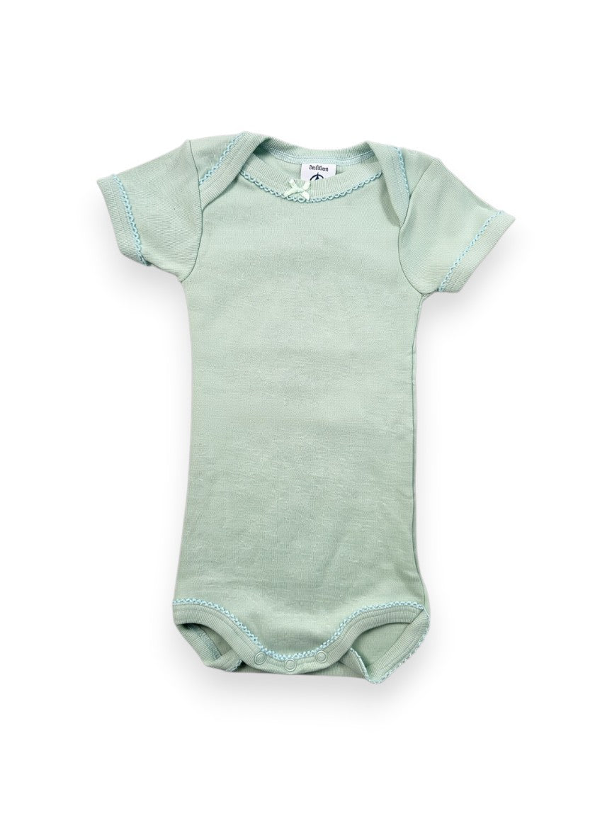 Body manches courtes en lin 3 mois