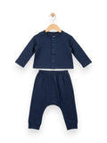 Ensemble cardigan pantalon souple 12 mois