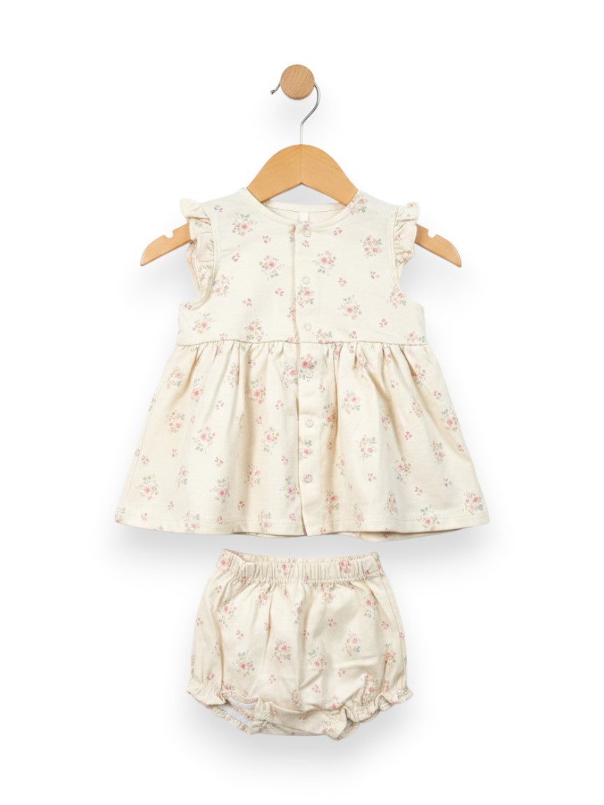 Ensemble robe bloomer 6 mois