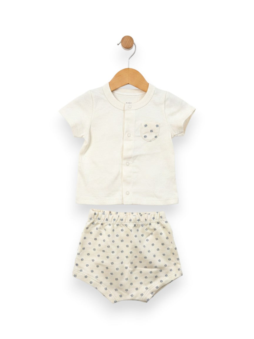 Ensemble t-shirt short 6 mois